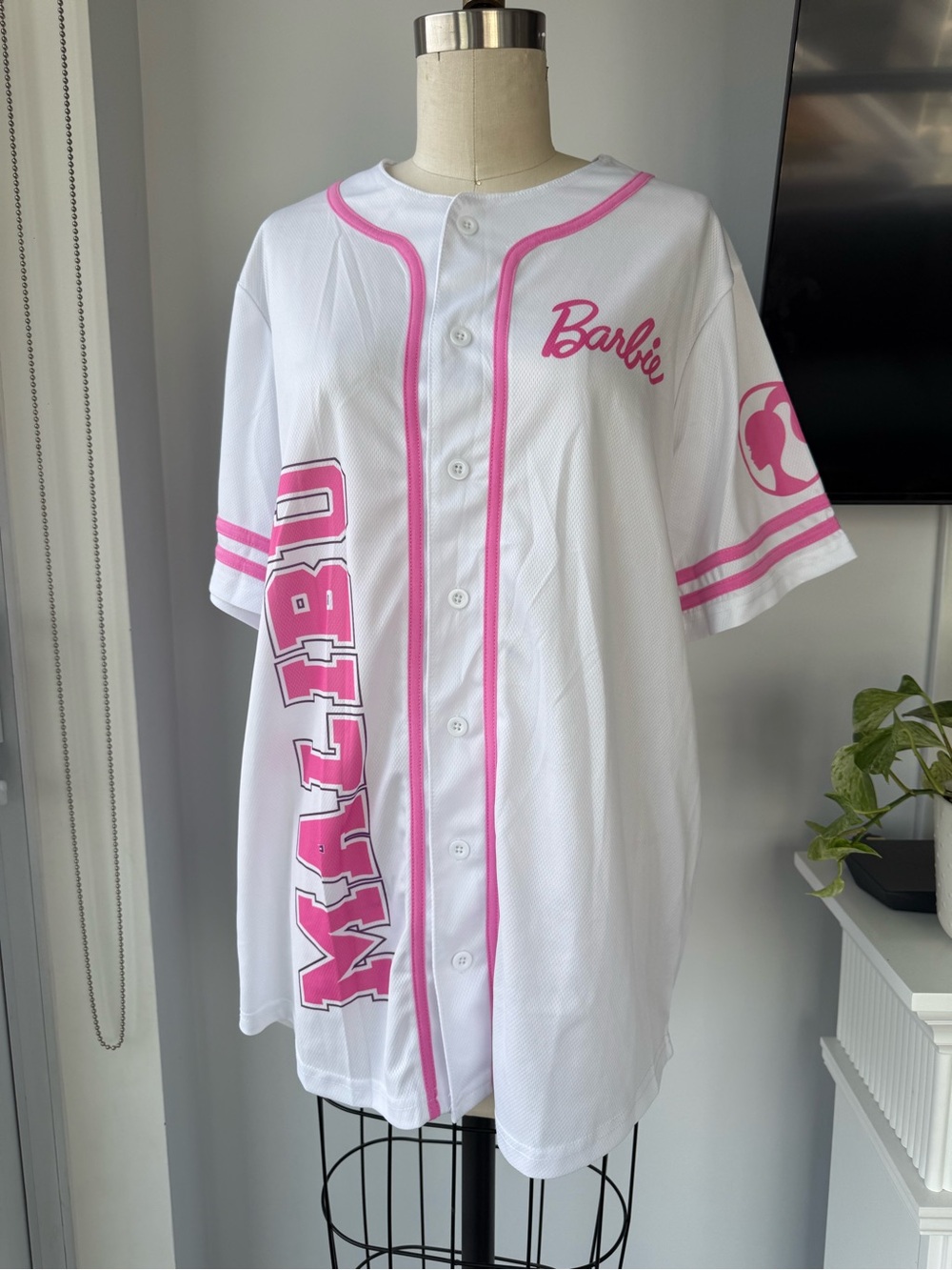 New Malibu Barbie Baseball Jersey
